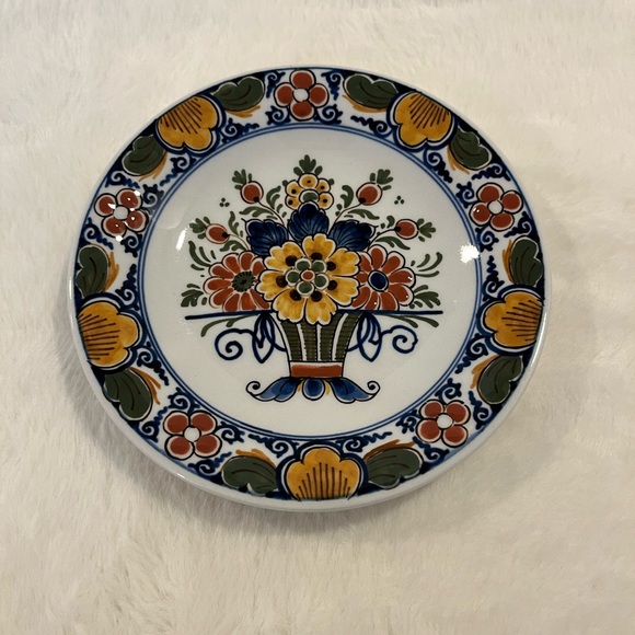 Vintage royal delft set of 3 with certificate - Picture 2 of 11